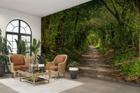 Wall decor evoking nature's restorative power.

