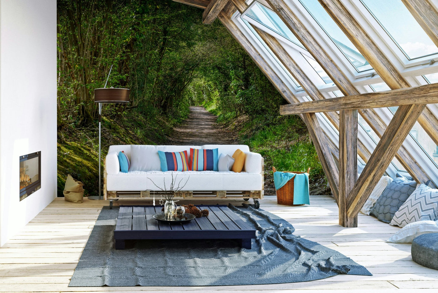 A harmonious and serene statement piece.

