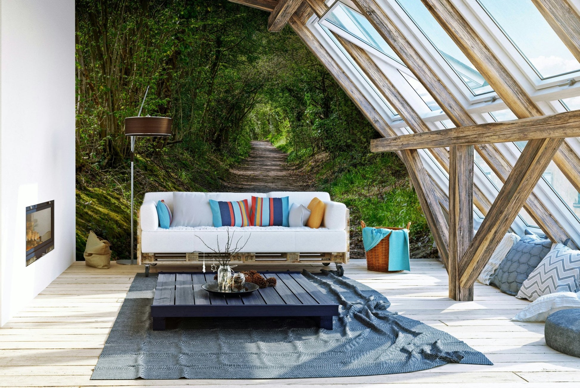 A harmonious and serene statement piece.

