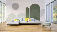 Durable and easy to install wallpaper mural


