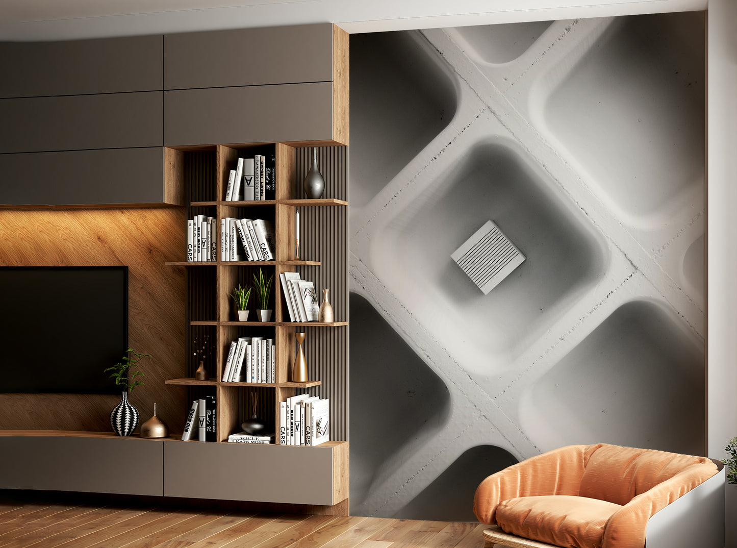 The Sound of Silence Wall Mural