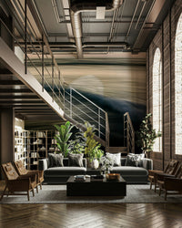 A serene ocean motion wall mural for your decor.

