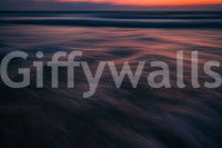 A detail of the brushstrokes and tones in the design.