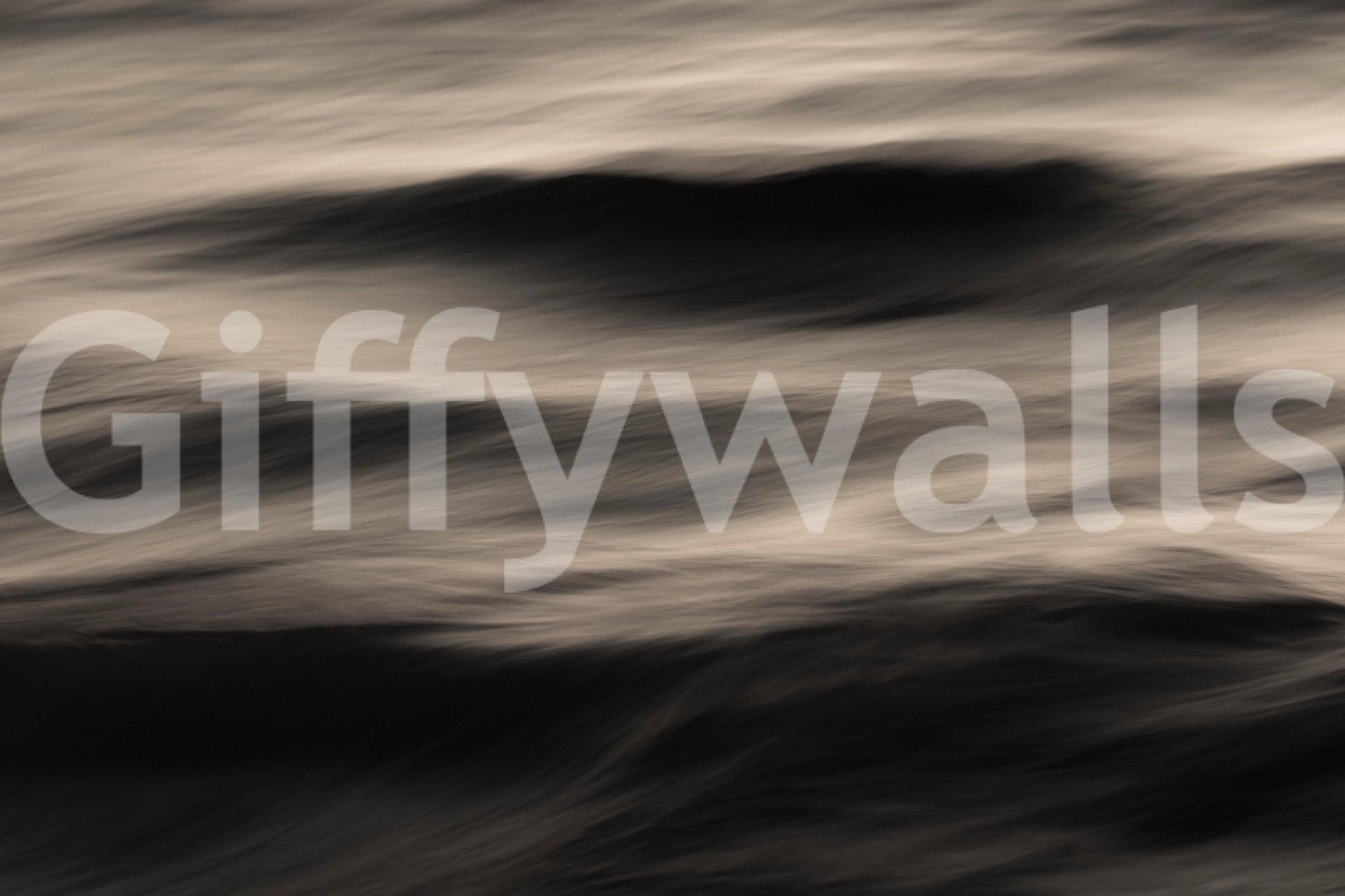 A high-quality serene ocean wall mural for walls.

