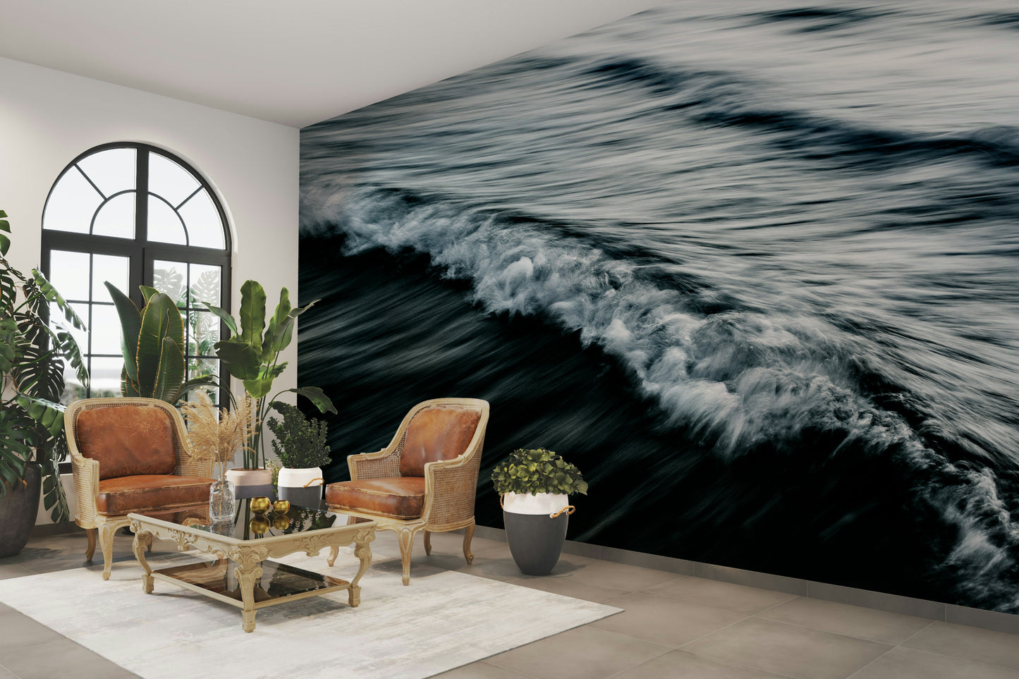 The Uniqueness of Waves XLII Wall Mural
