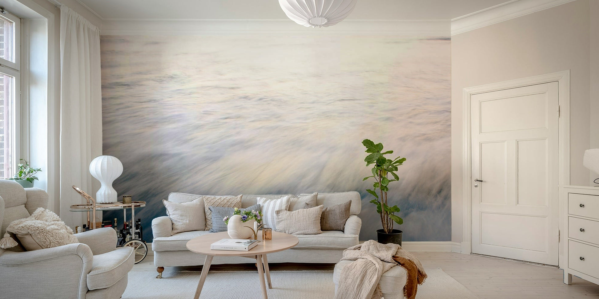 The Uniqueness of Waves XLIV Wall Mural