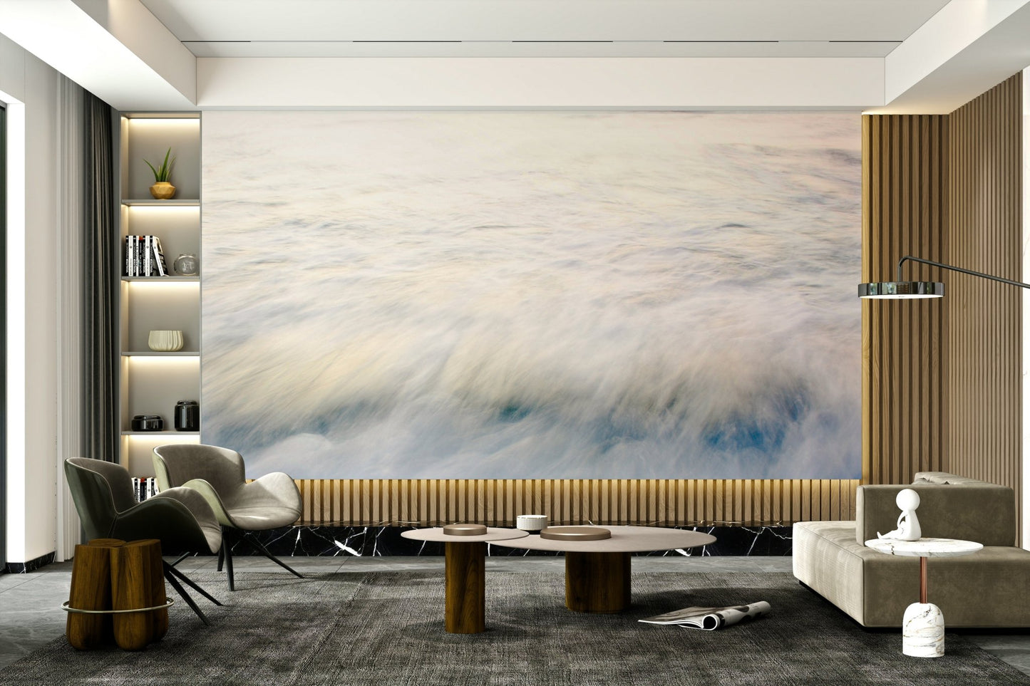 The Uniqueness of Waves XLIV Wall Mural