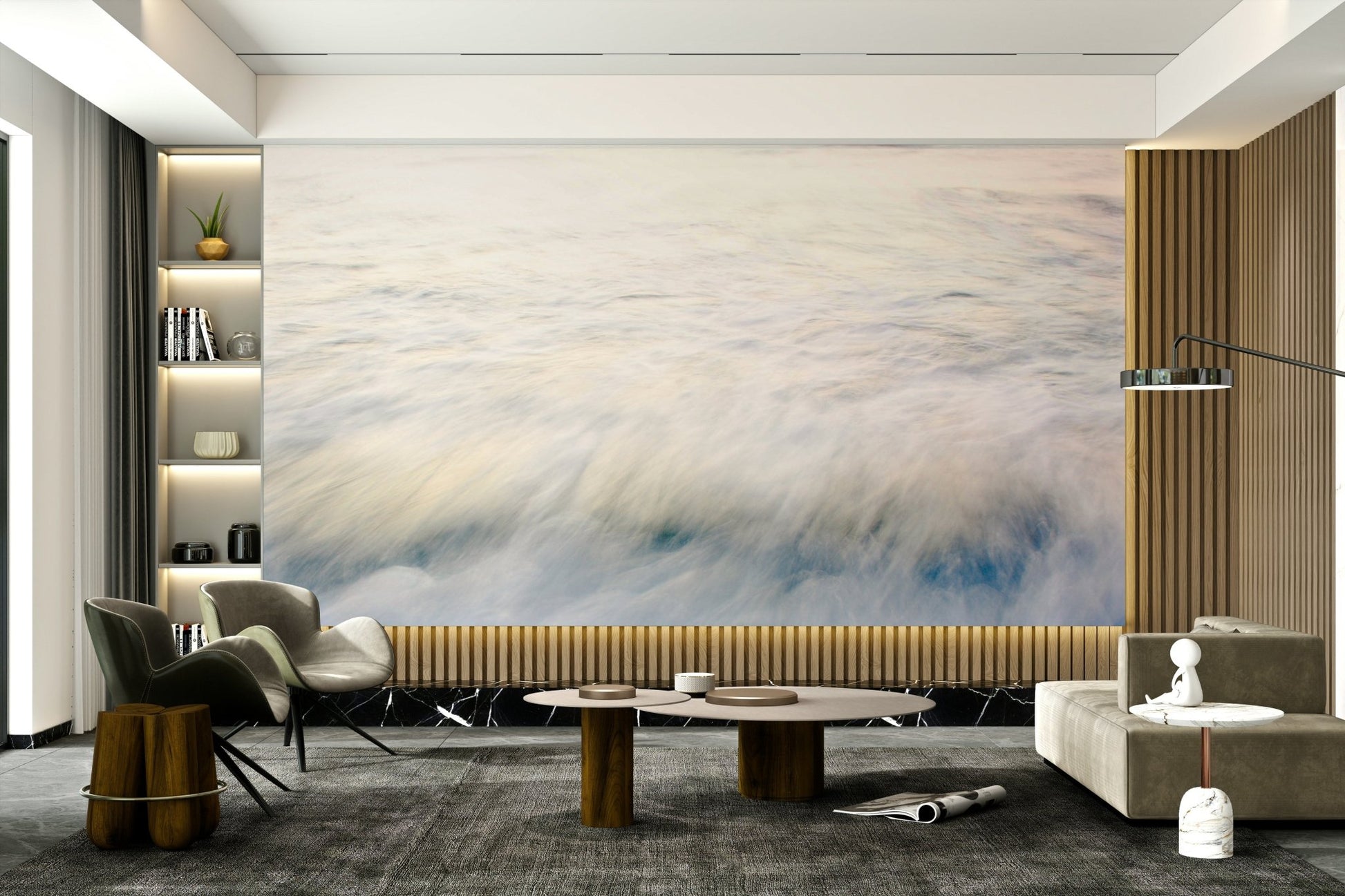 The Uniqueness of Waves XLIV Wall Mural