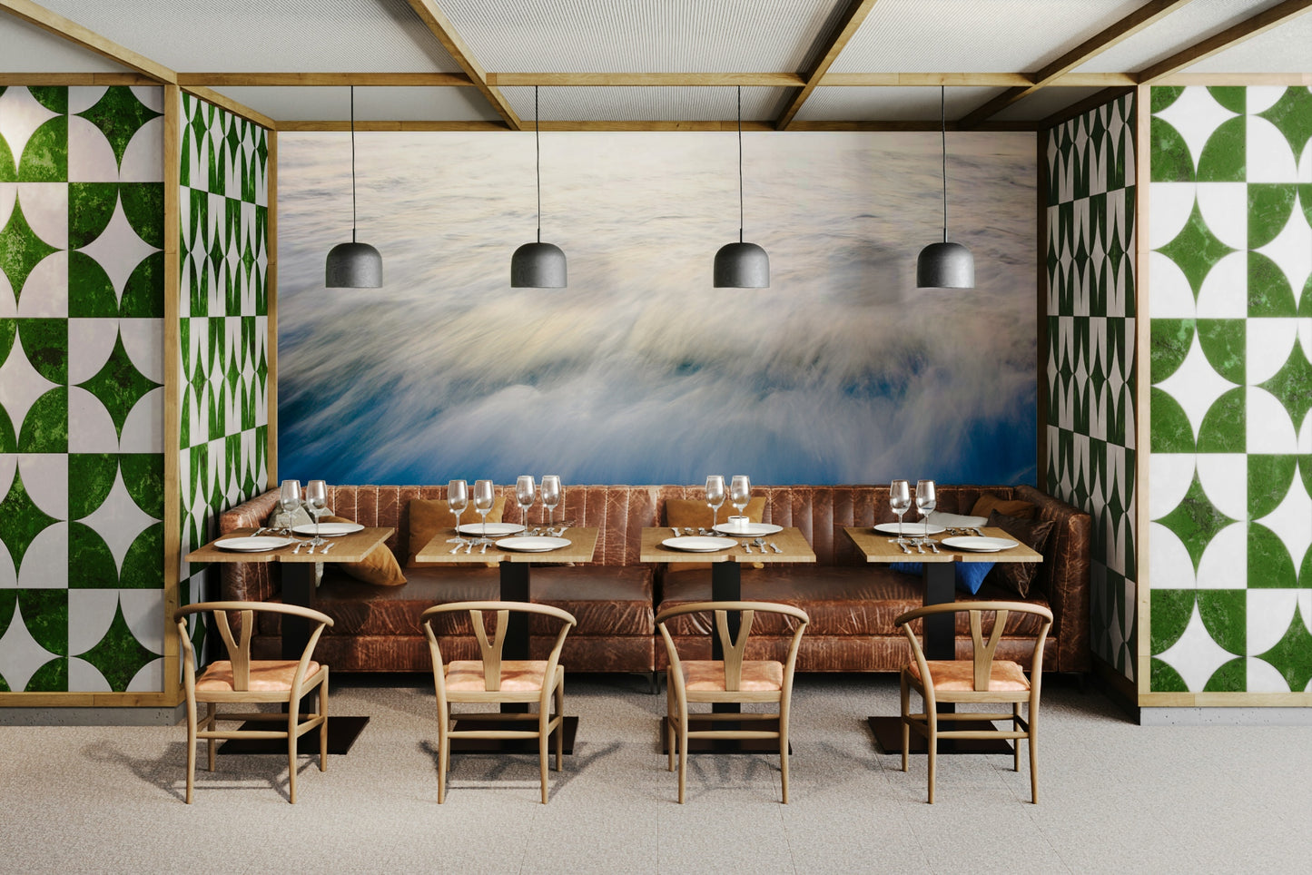 The Uniqueness of Waves XLIV Wall Mural