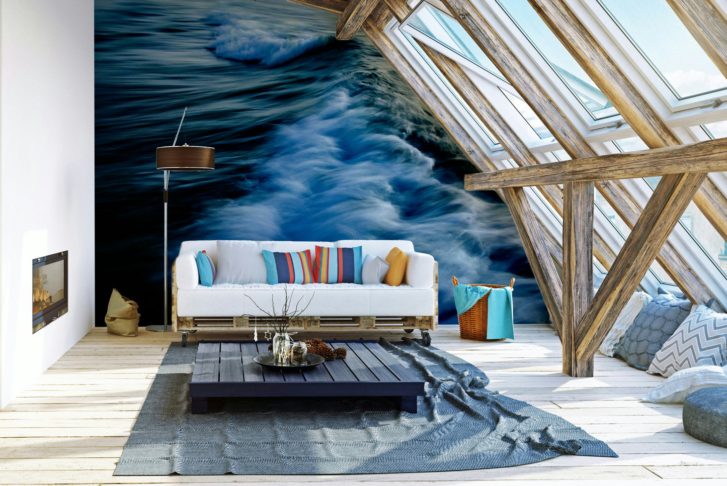 The Uniqueness of Waves XLV Wall Mural