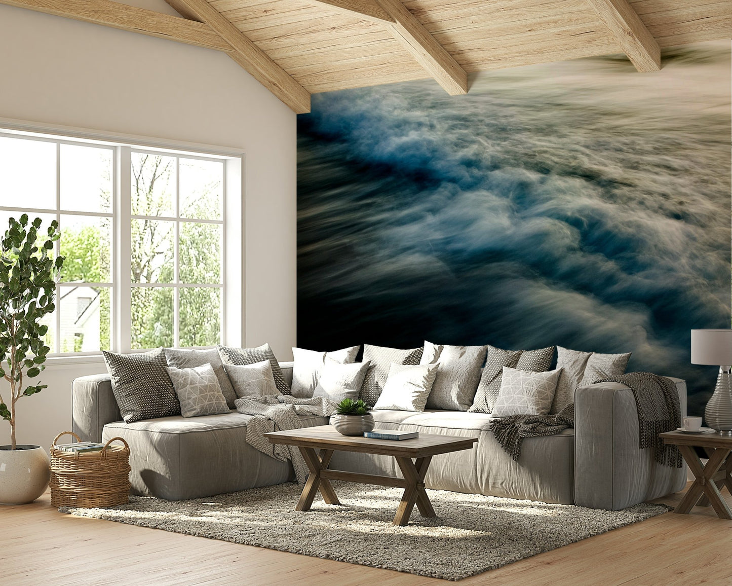 The Uniqueness of Waves XLVI Wall Mural
