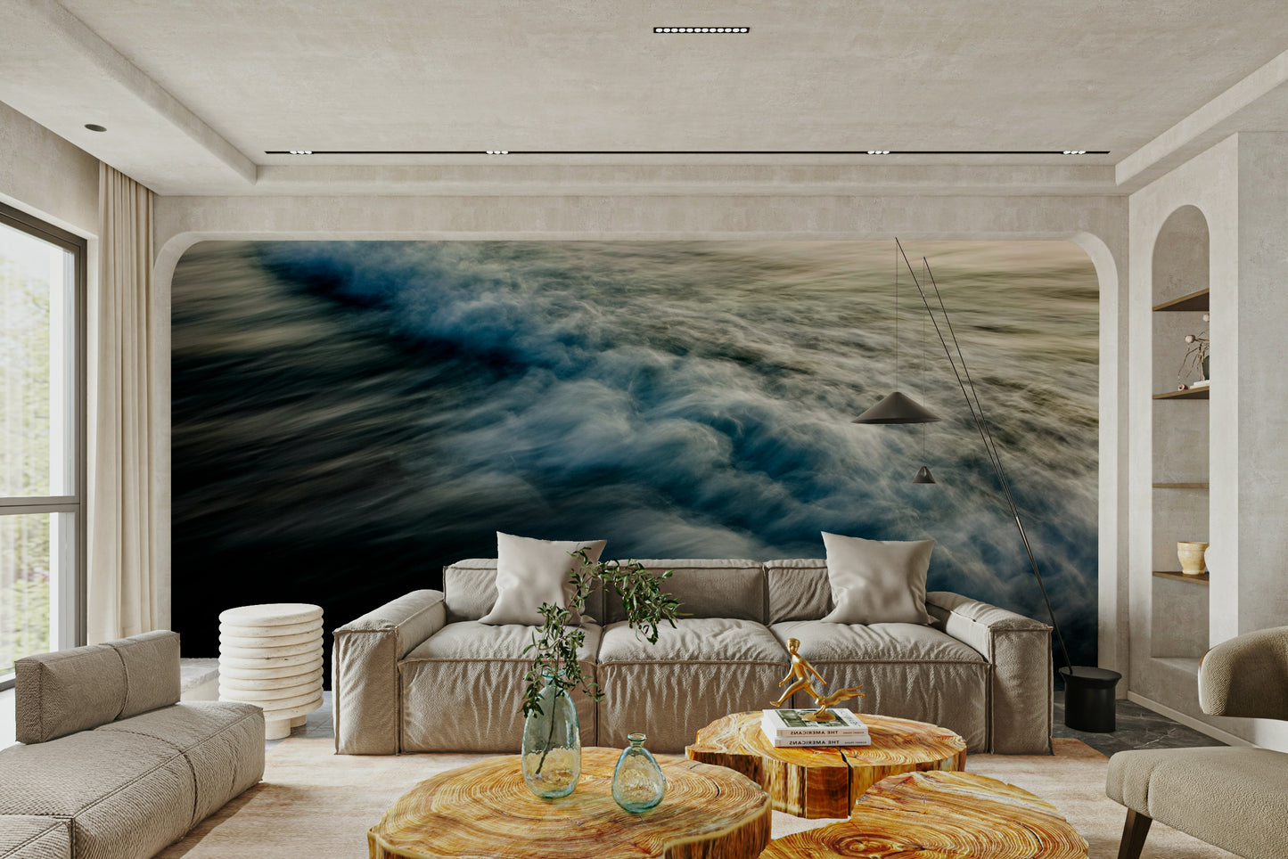 The Uniqueness of Waves XLVI Wall Mural