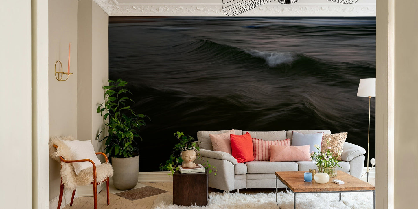 The wallpaper for walls being installed., GD4571
