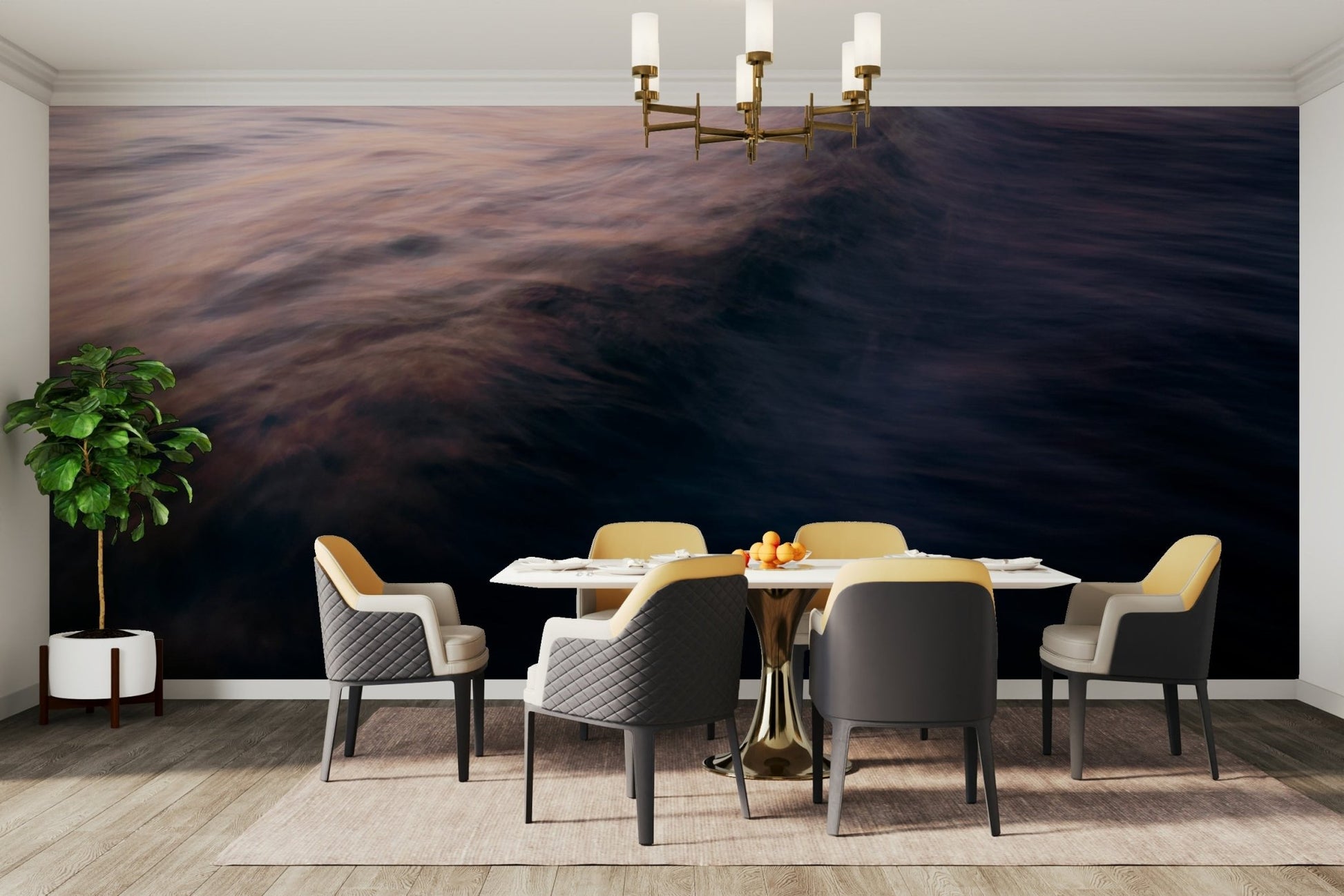 The Uniqueness of Waves XVII Wall Mural