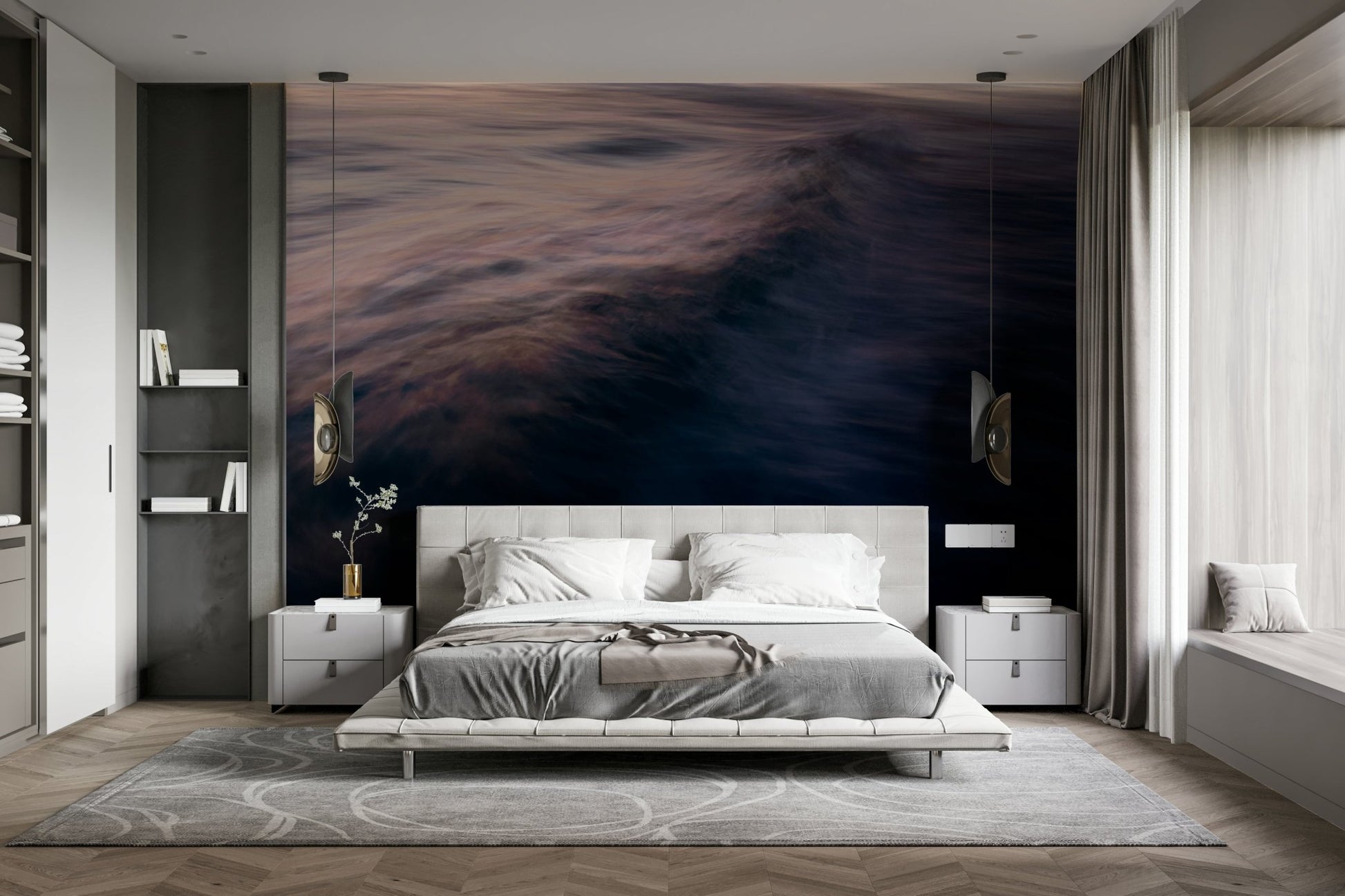 The Uniqueness of Waves XVII Wall Mural