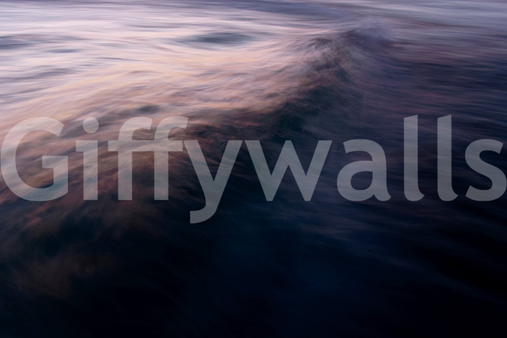 The Uniqueness of Waves XVII Wall Mural