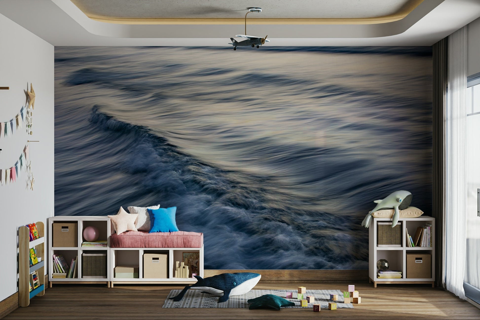 The Uniqueness of Waves XXV Wall Mural
