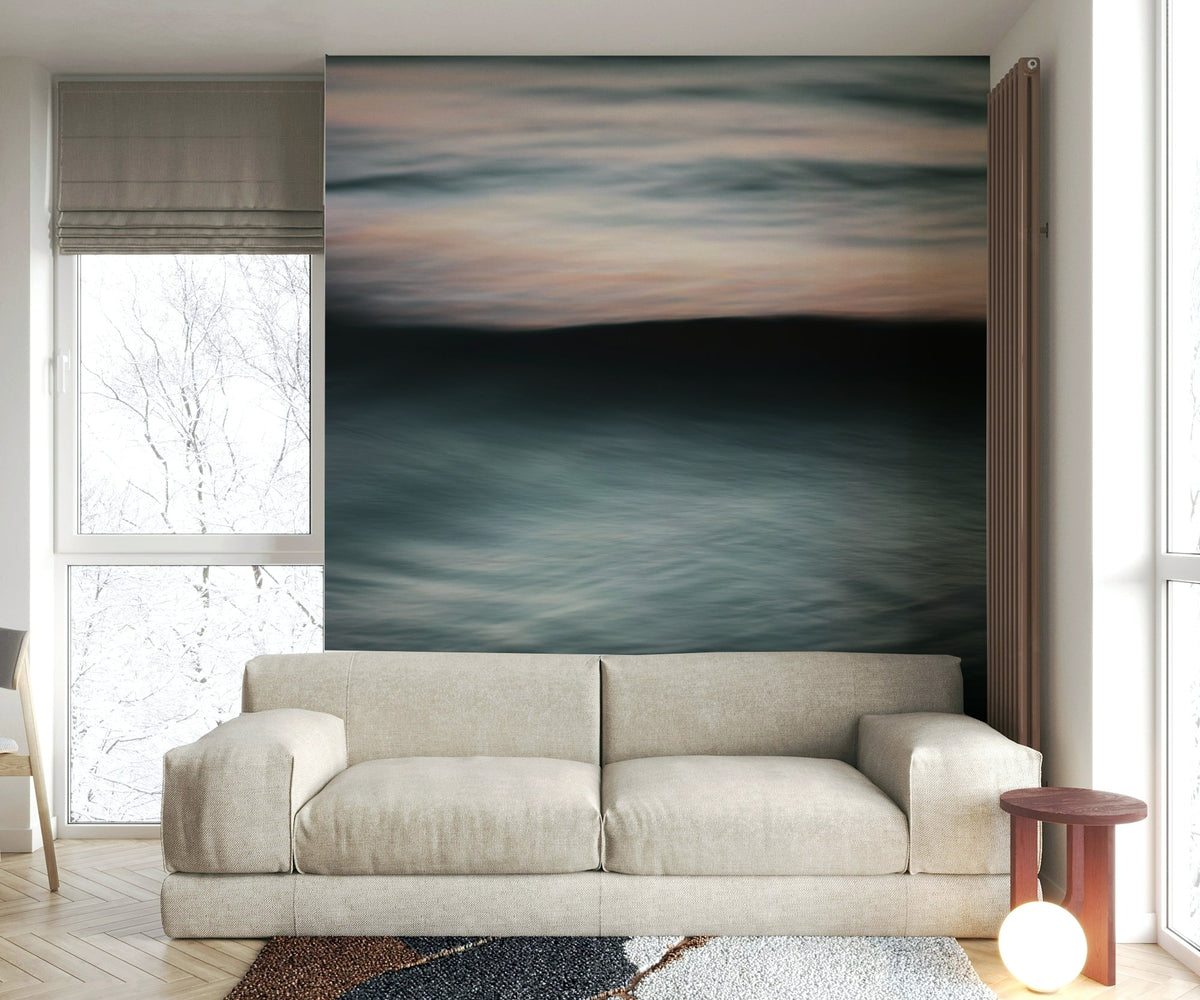 A serene ocean motion wall mural for your decor., GD4751