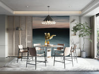 A calming water movement wallpaper mural that defines a space., GD4751