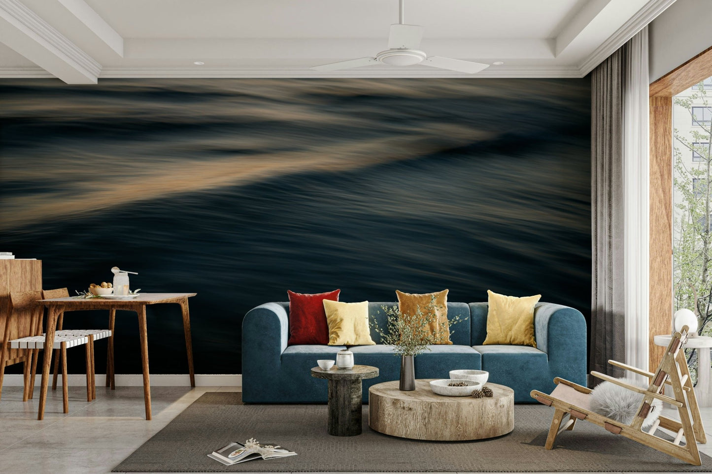 The Uniqueness of Waves XXXII Wall Mural