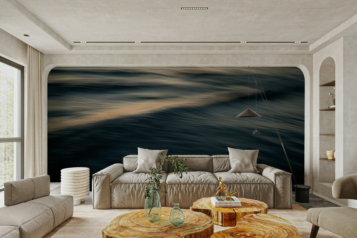 The Uniqueness of Waves XXXII Wall Mural