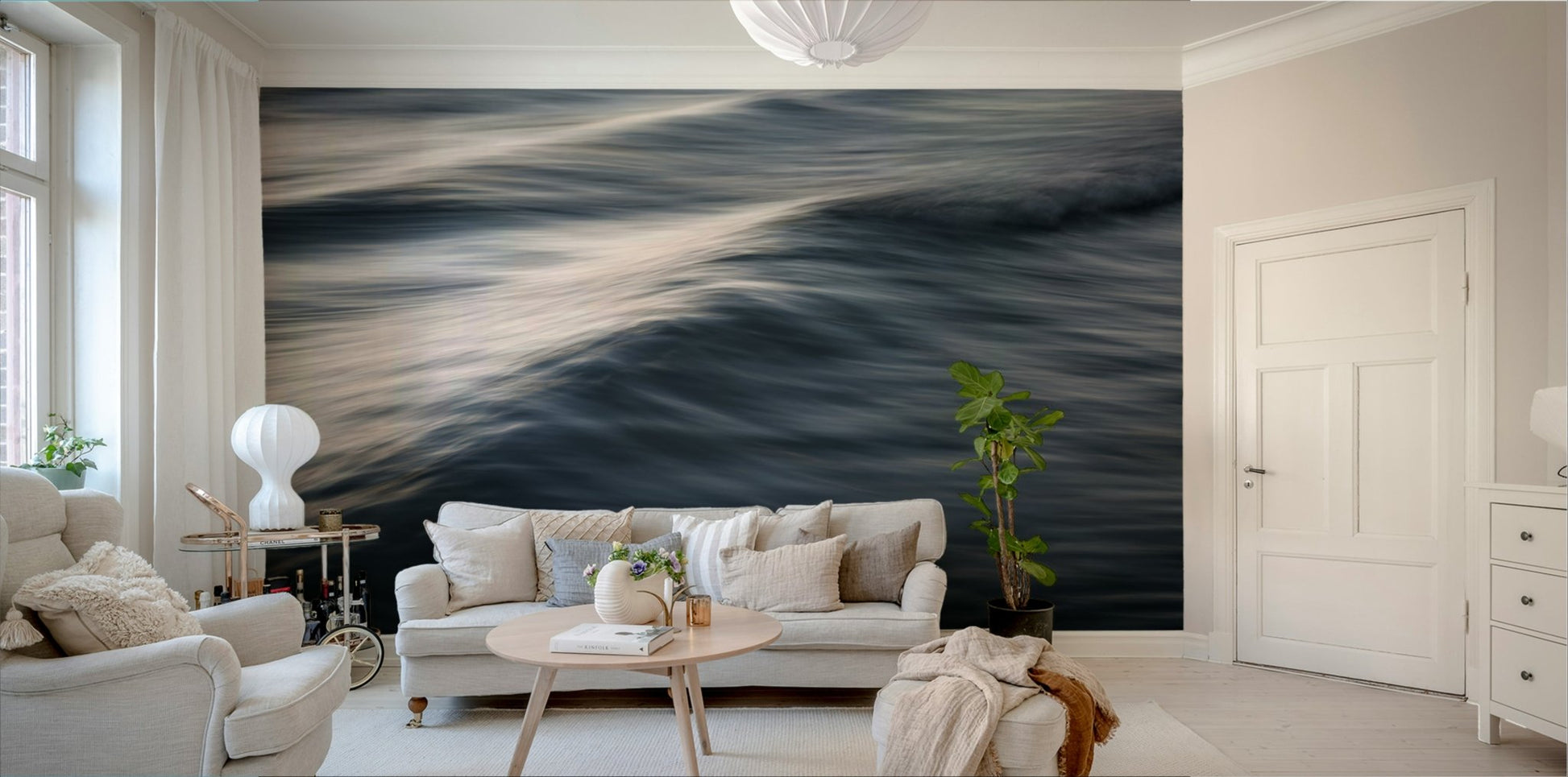 The Uniqueness of Waves XXXIII Wall Mural