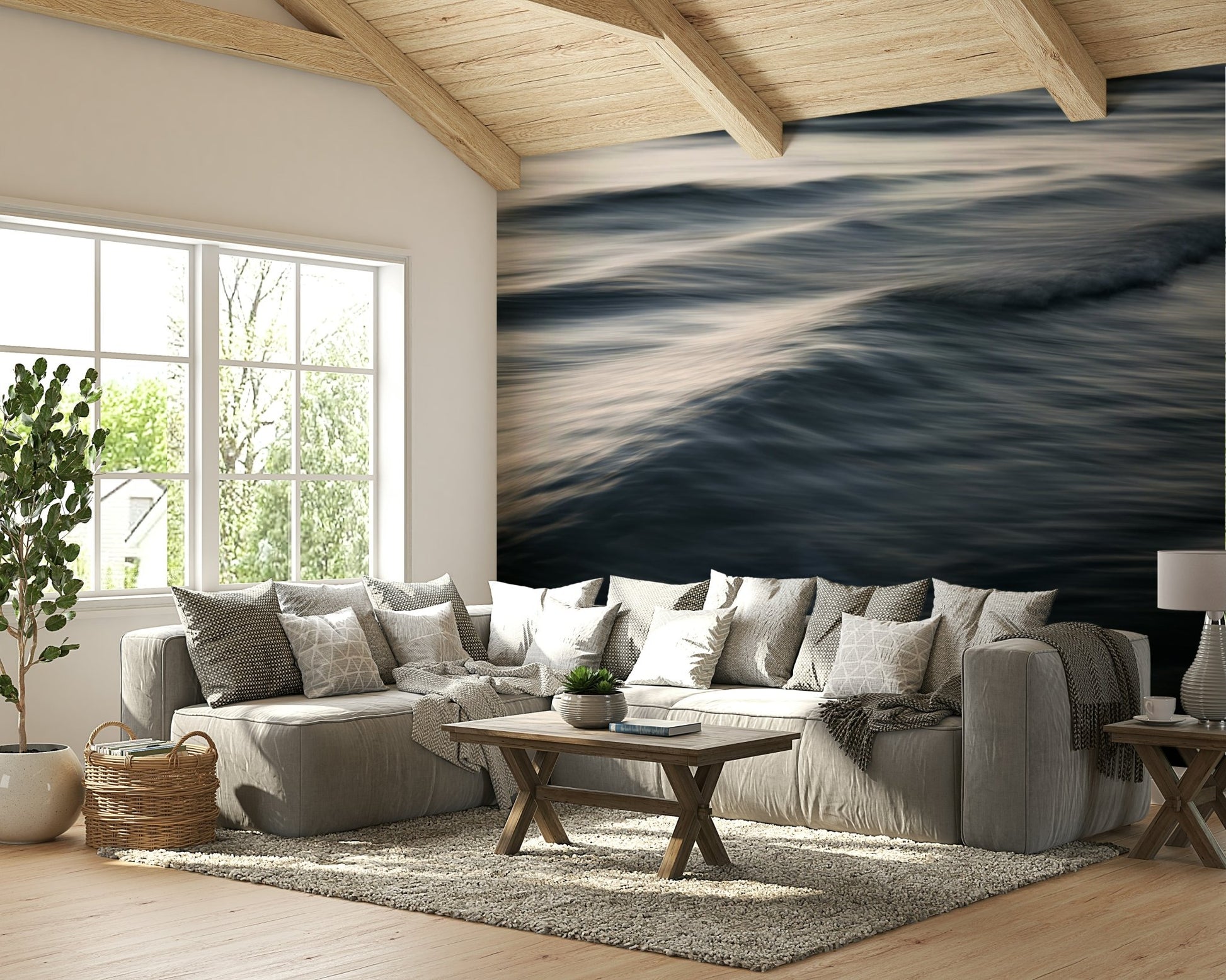The Uniqueness of Waves XXXIII Wall Mural