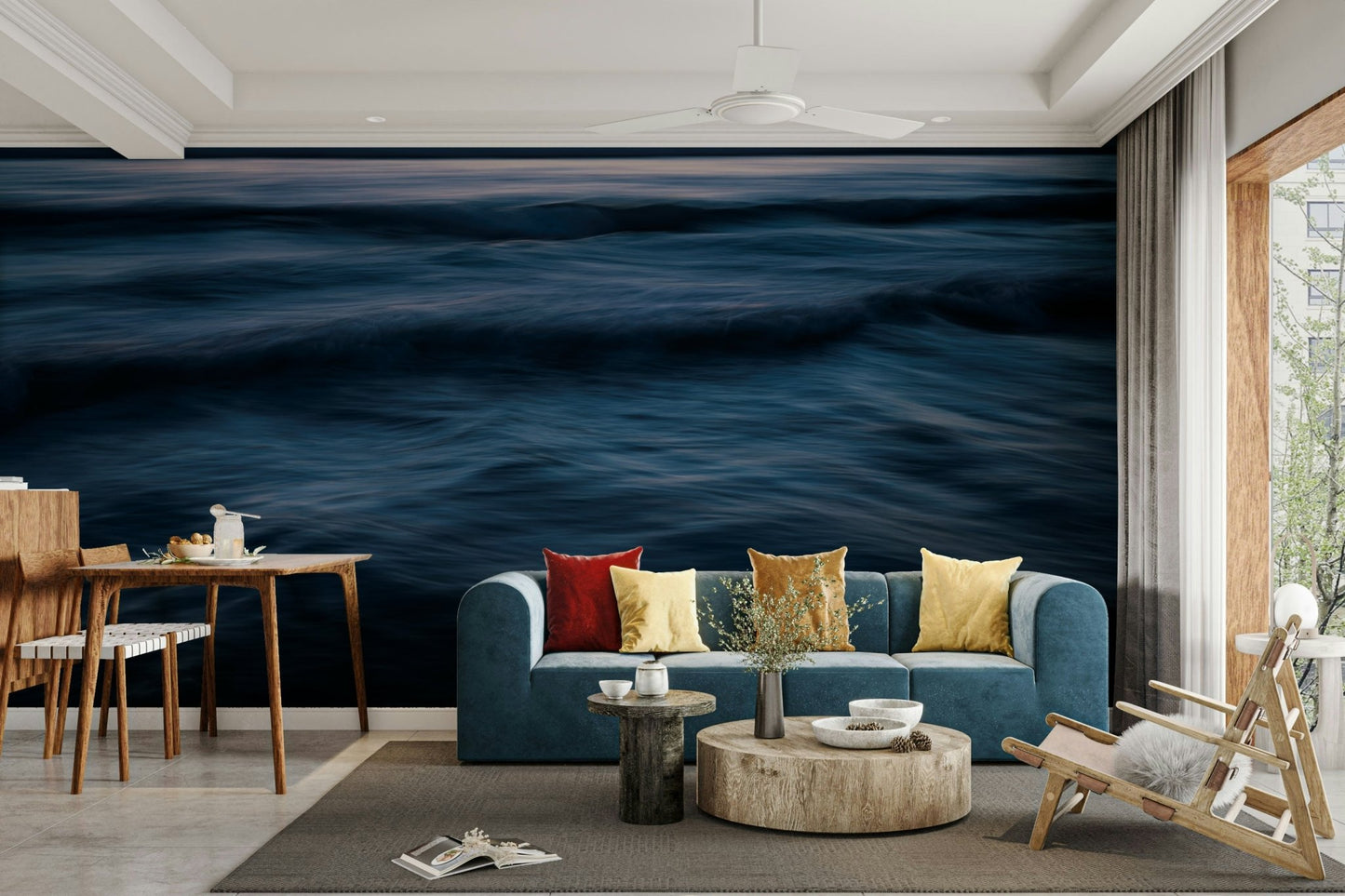 The Uniqueness of Waves XXXV Wall Mural