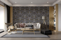 Chic Tiger Gaze wallpaper for modern interiors, AN75