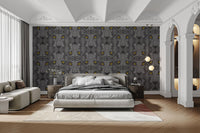 Tiger Gaze Hypnotic wallpaper for bold decor, AN75