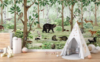 Forest Lookbook Wallpaper Murals - Giffywalls