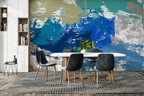 A beautiful abstract time texture wallpaper mural for a modern home., GD5148