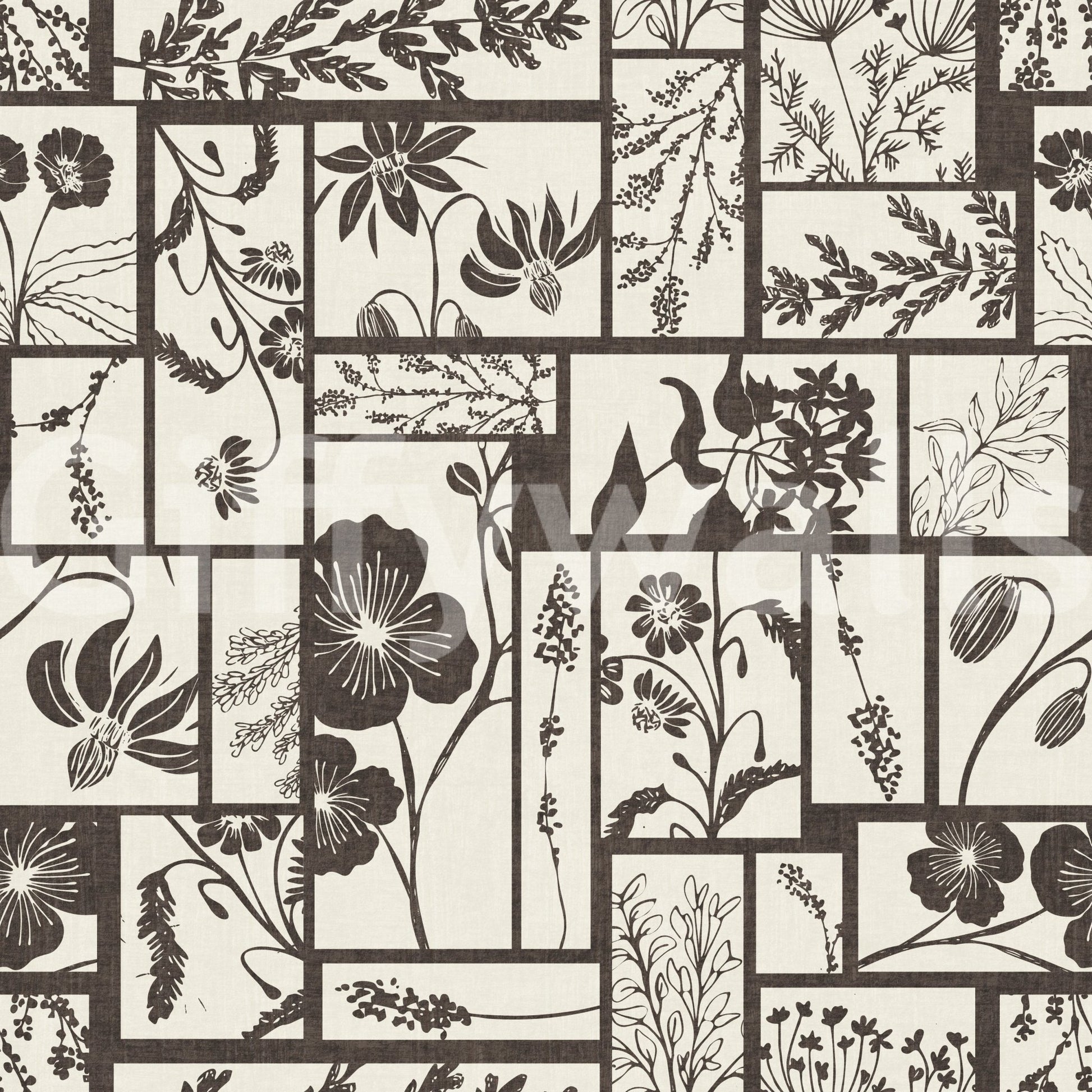 Timeless Flora Tile Wallpaper⁠