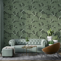 Wallpaper with a classic and modern feel.

