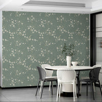 Pattern with a natural and calming botanical theme.

