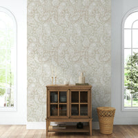 Delicate rendering in soft, neutral tones.

