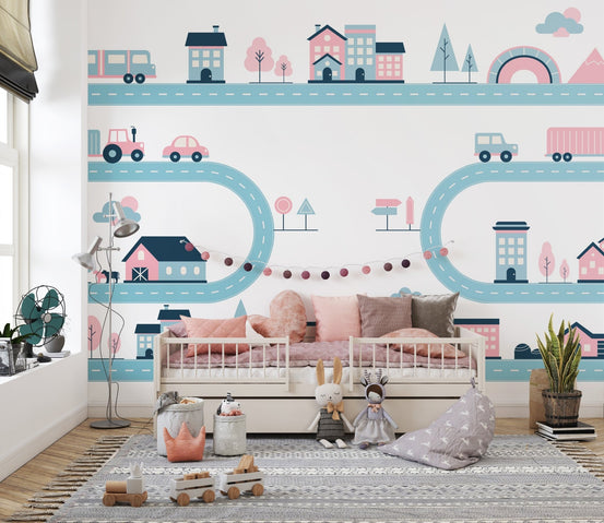 Tiny Town Urban Play Mural, B904