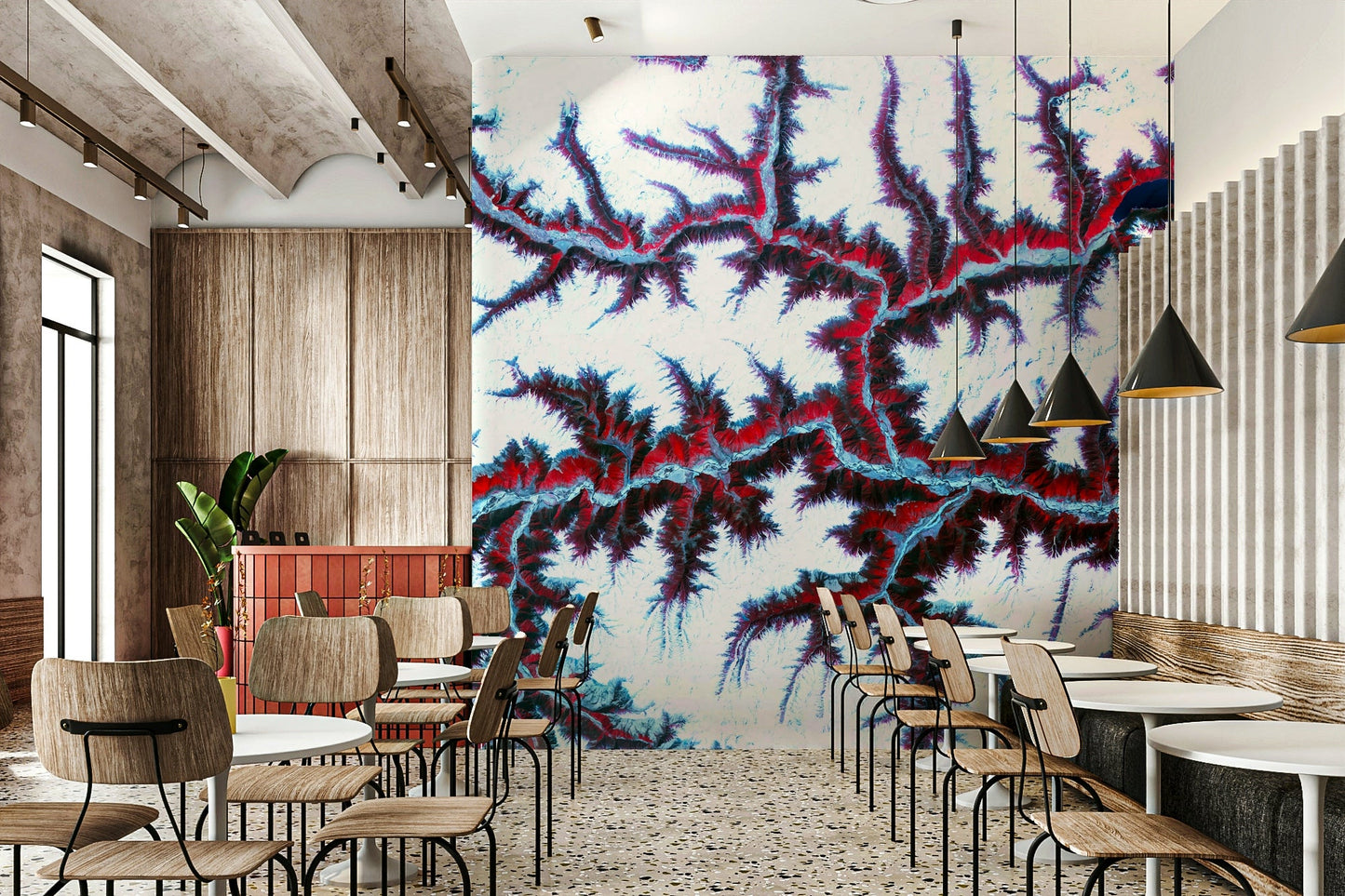 The style is artistic and modern.

