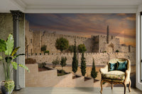 The mood is peaceful and historic.

