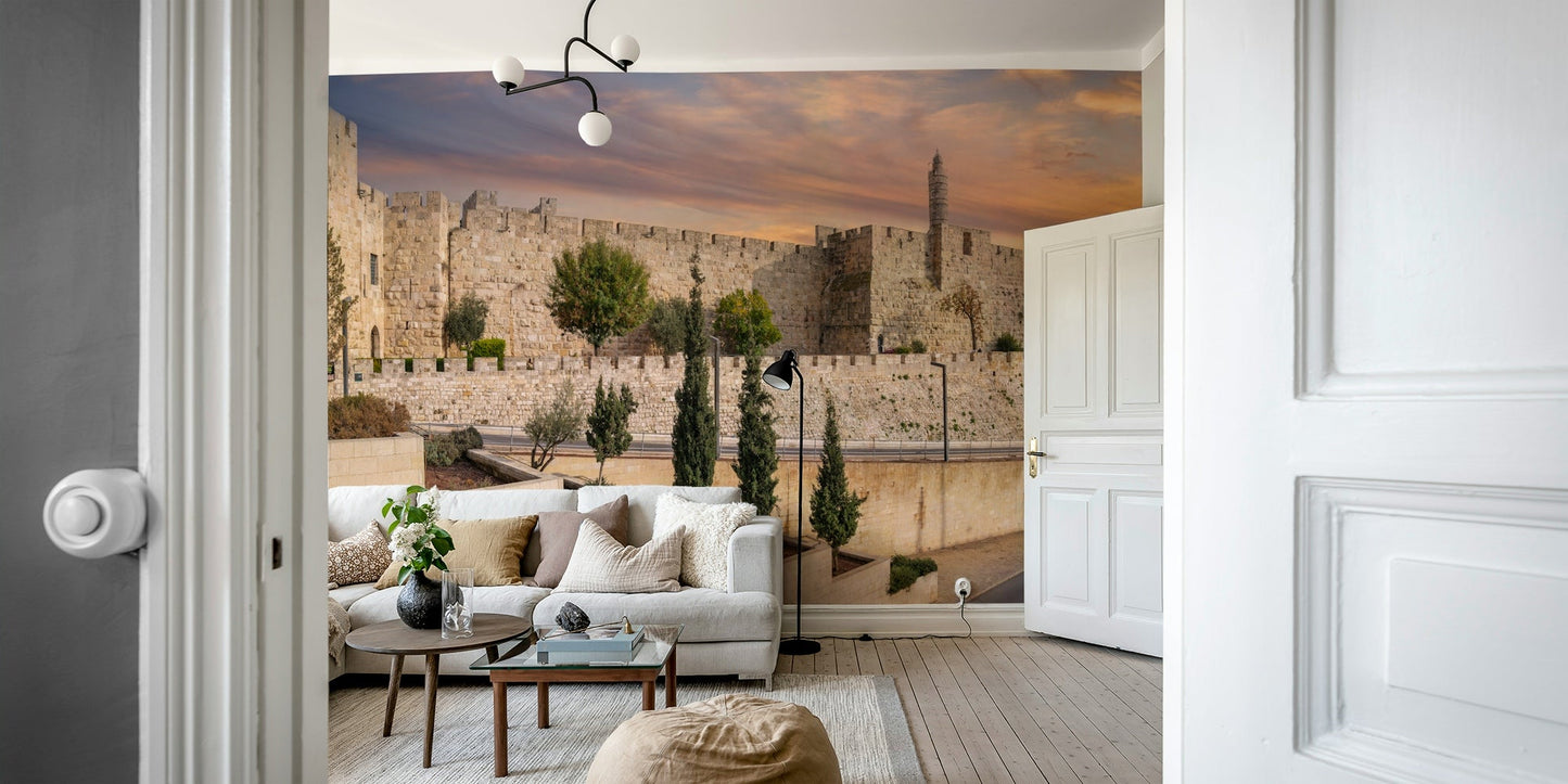 The colors are warm and natural.

