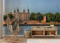 A serene historic landmark wall mural for your decor.

