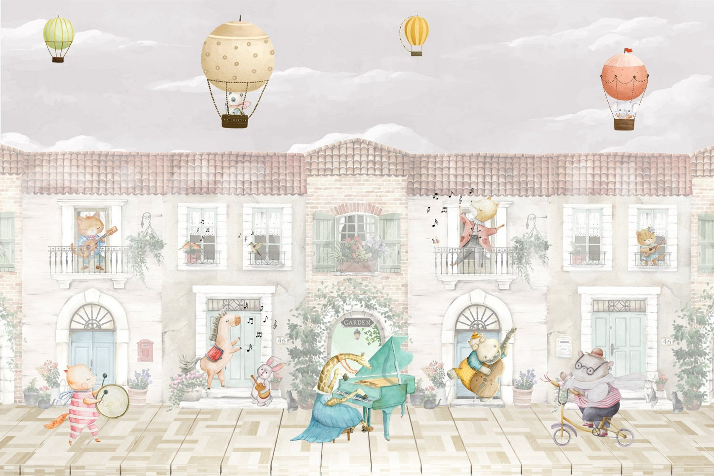 The overall mood is fun and imaginative.

