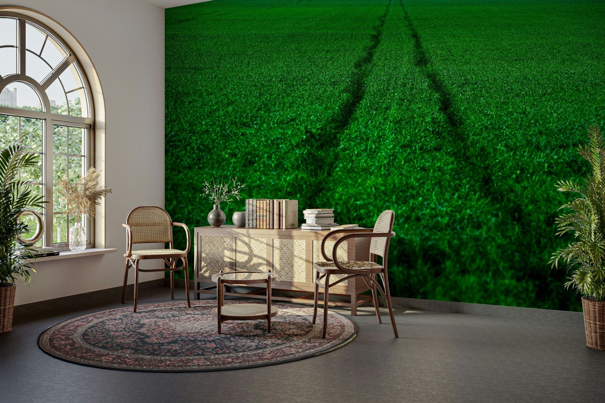 A classic sports theme wallpaper for walls.

