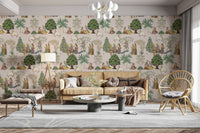 Indian Art Cultural Scene Wallpaper




