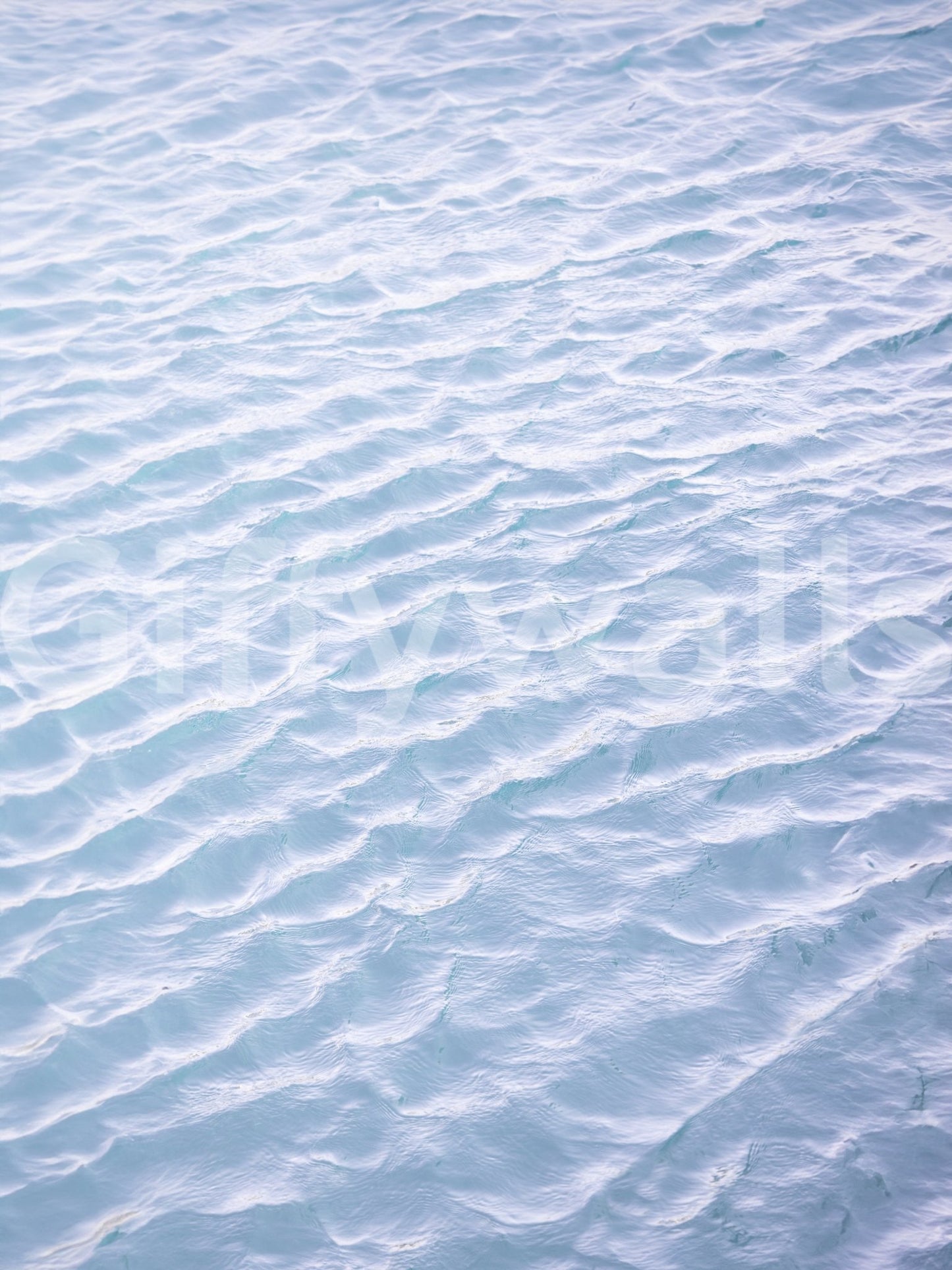 soft water pattern mural

