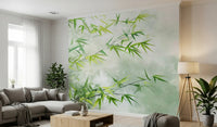 Tranquil Bamboo Wall Mural