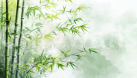 Tranquil Bamboo Wall Mural