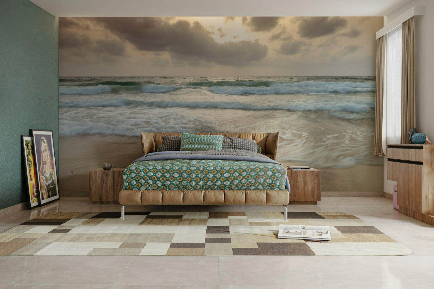 The sand is soft and light-colored., GD3763