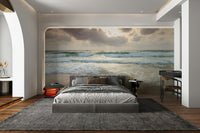 Gentle, small waves are rolling onto the shore. GD3763

