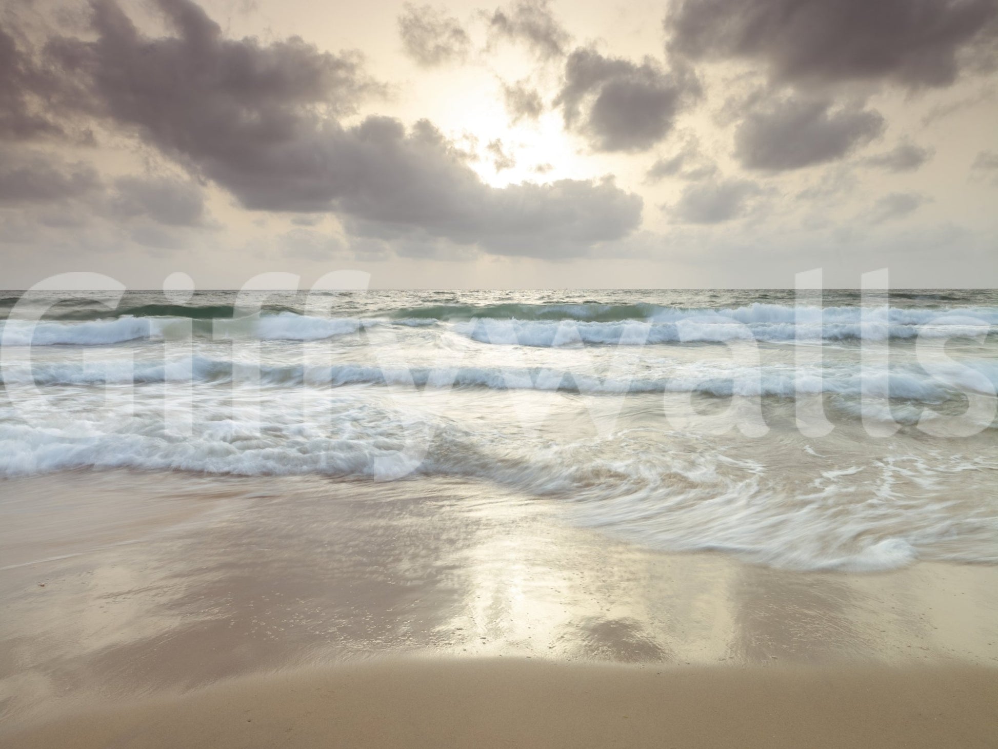 The image feels peaceful and restful, like a quiet day at the beach. GD3763